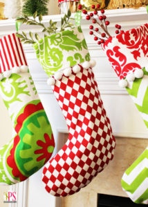 Classic Cuffed Christmas Stocking Pattern - Positively Splendid {Crafts ...