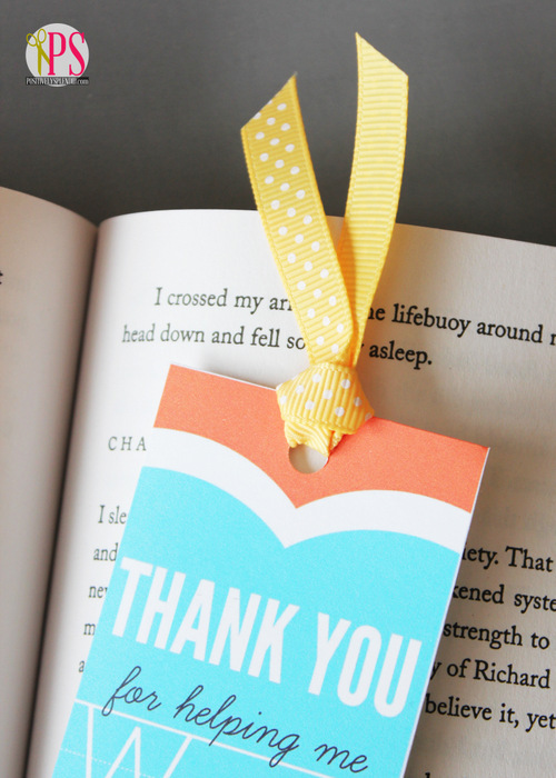 Teacher Appreciation Bookmarks Free Printables Positively Splendid