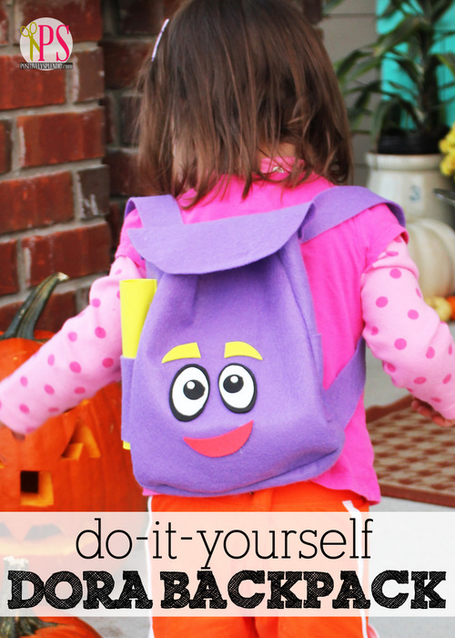 Dora the Explorer Backpack Sewing Pattern and Tutorial