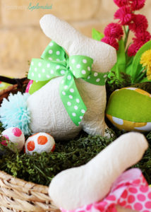 Stuffed Easter Bunny Sewing Pattern - Positively Splendid {crafts 