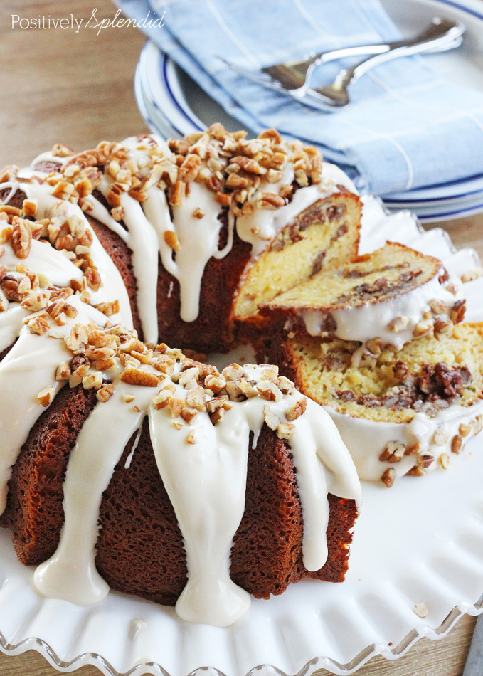 Cinnamon Roll Style Bundt Cake Recipe - Nothing Bundt Cake Style!