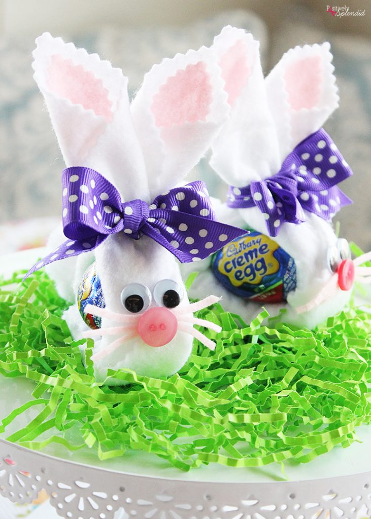 Felt Cadbury Bunny Easter Craft - Positively Splendid {Crafts, Sewing ...