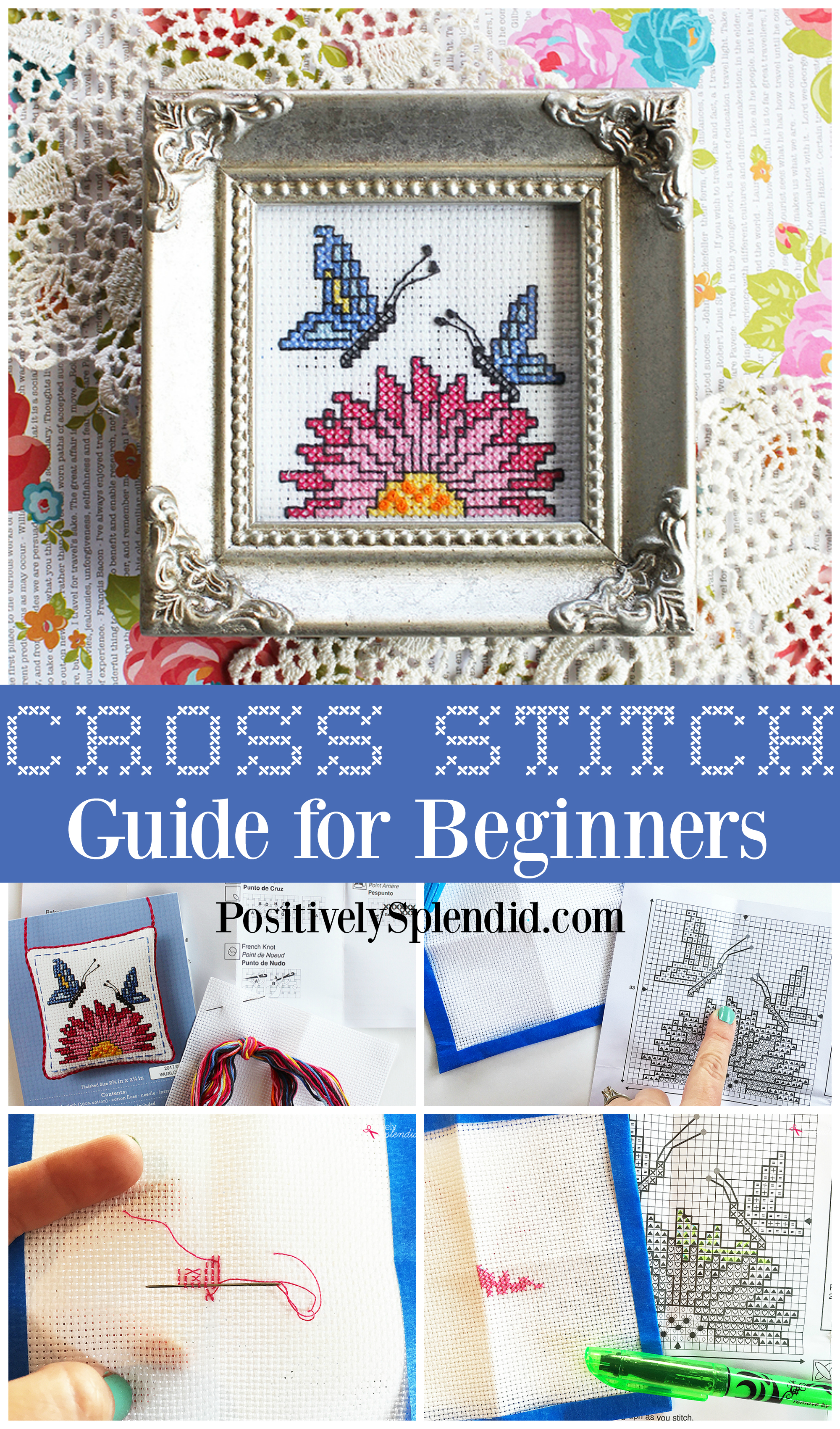 10 Helpful Cross Stitch Tips for Beginners + Bucilla Giveaway! - Positively  Splendid {Crafts, Sewing, Recipes and Home Decor}