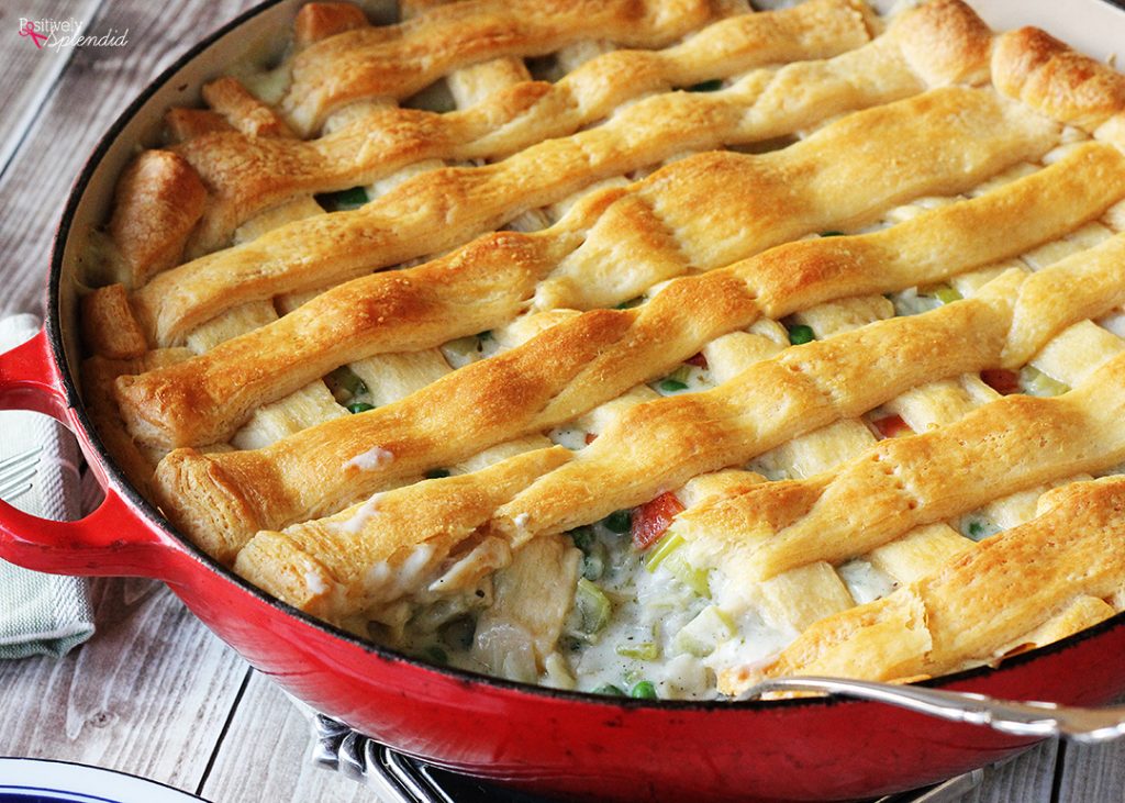 Chicken Pot Pie With Crescent Roll Crust A Perfect Weeknight Dinner   Chicken Pot Pie 5 1024x731 