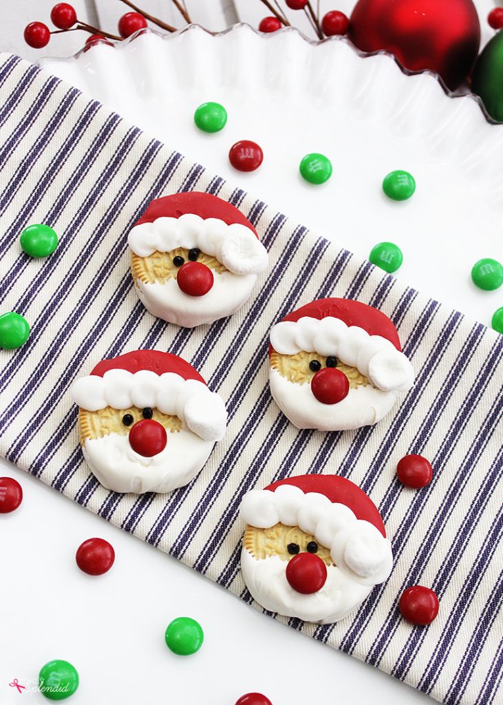 Santa Oreos Positively Splendid {Crafts, Sewing, Recipes and Home Decor}