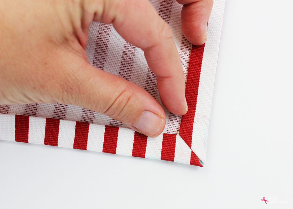 How To Sew Mitered Corners The Easy Way Positively Splendid