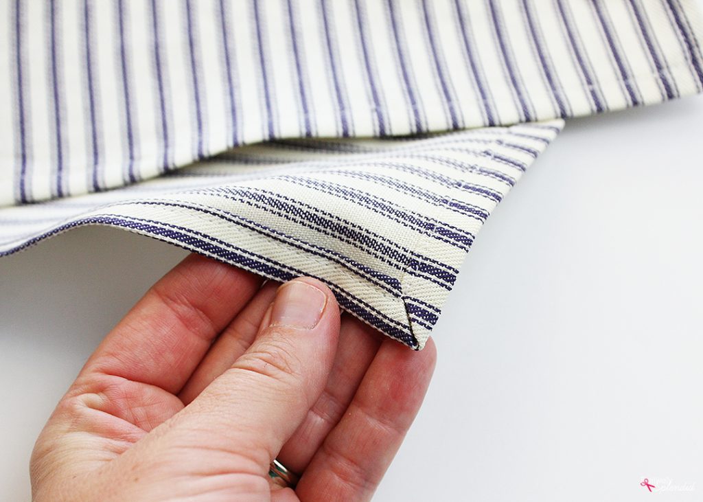 How To Sew Mitered Corners The Easy Way Positively Splendid