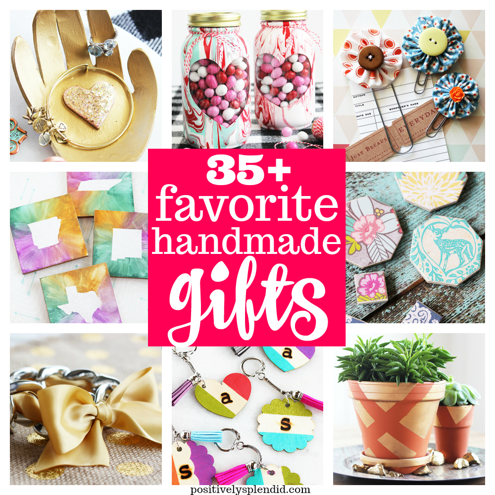 35 Best Homemade Gift Ideas Positively Splendid Crafts Sewing 