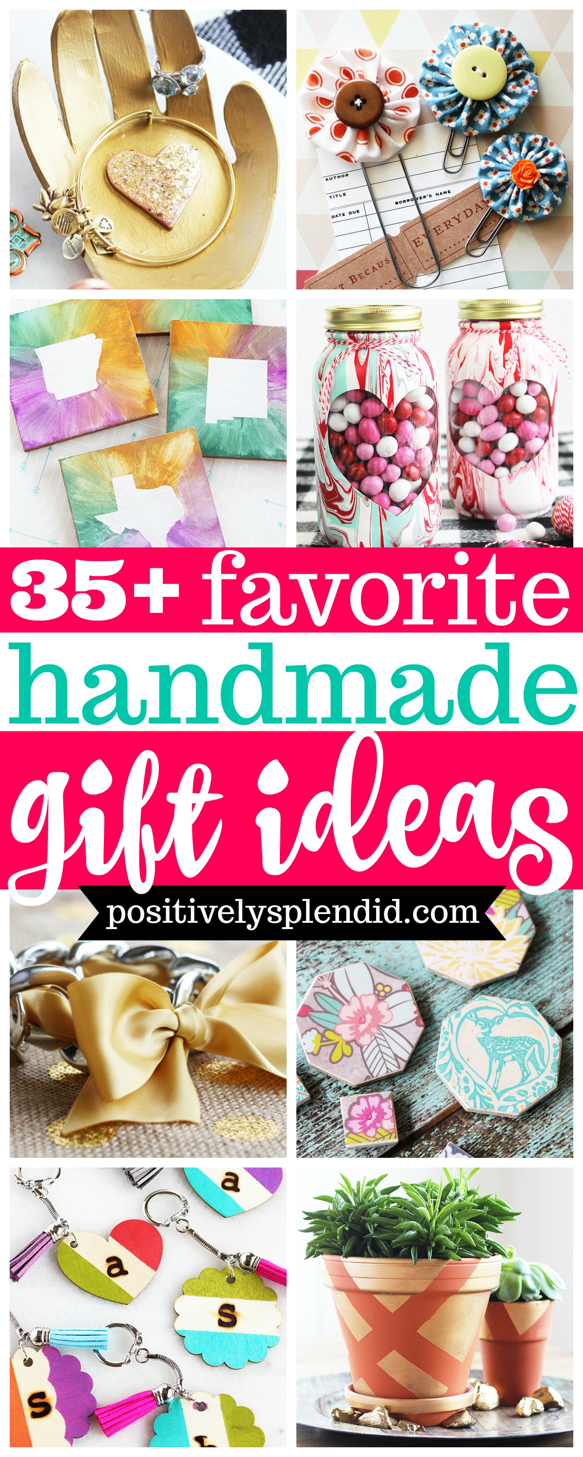 A roundup of 20 handmade Mother's Day gifts ideas from adults