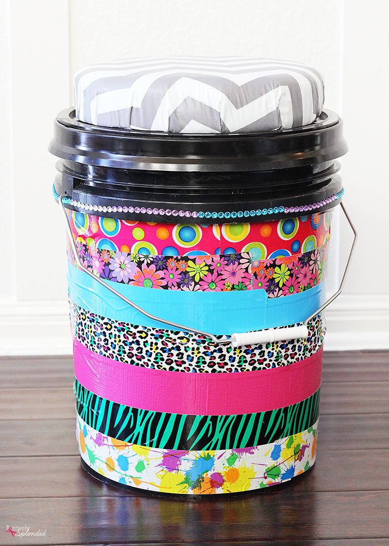 Sit Upon Bucket Seats – Great for camping! - Positively Splendid {Crafts,  Sewing, Recipes and Home Decor}