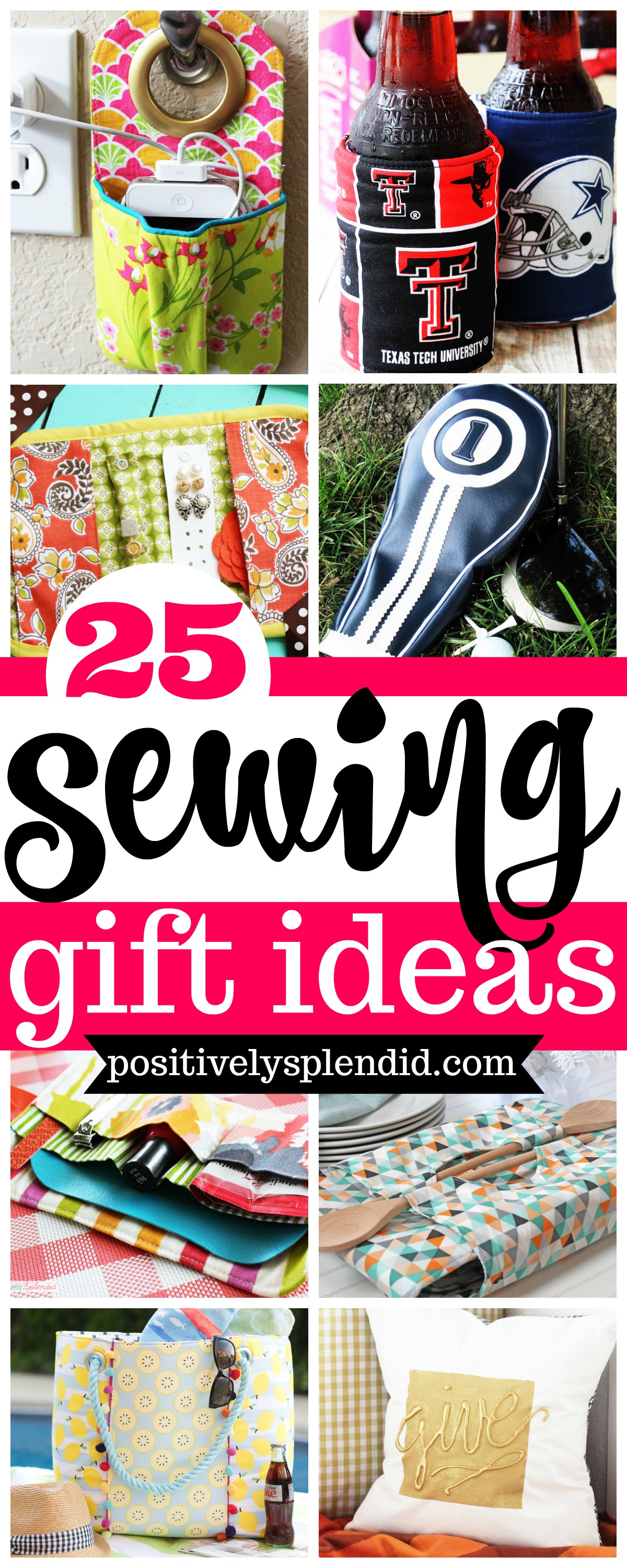 Easy Sewing Gift Ideas (last minute and beginner friendly) 