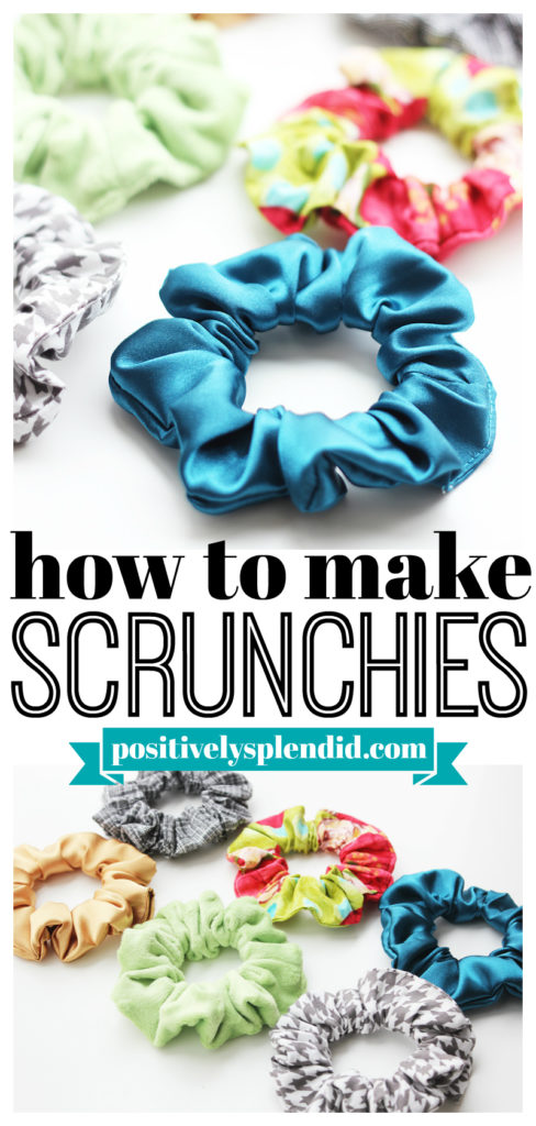 Easy Scrunchie Pattern - Positively Splendid {Crafts, Sewing, Recipes ...