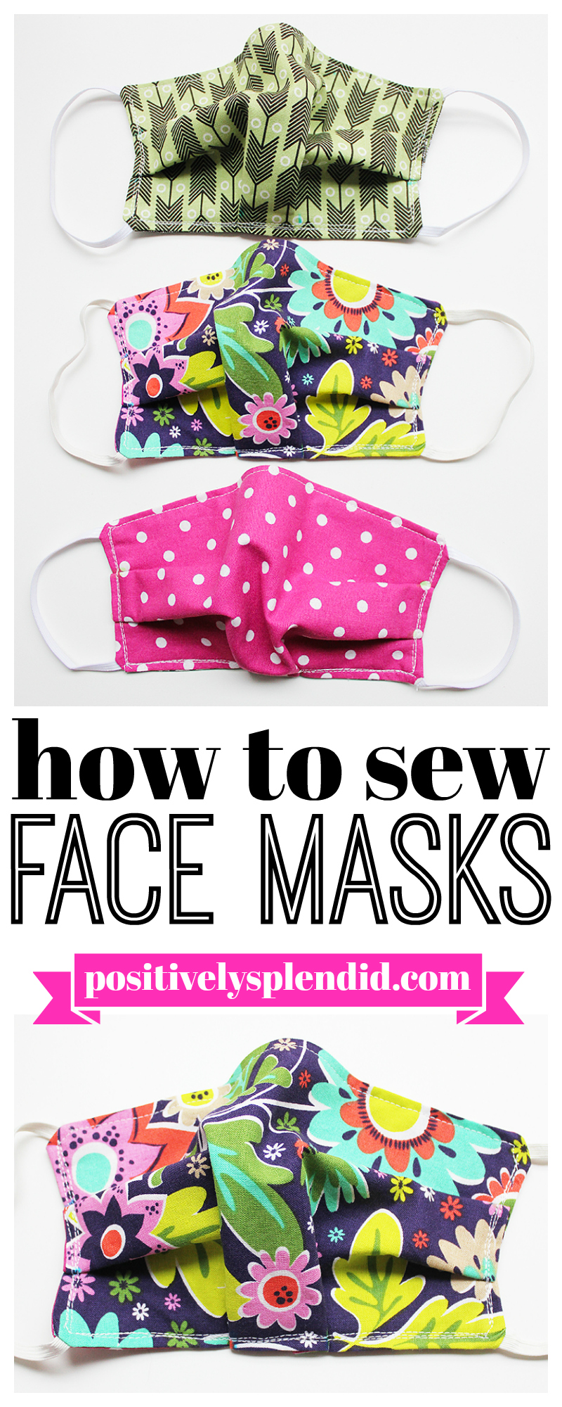 Masks Cloth Sewing Printable Patterns / how to sew a ...