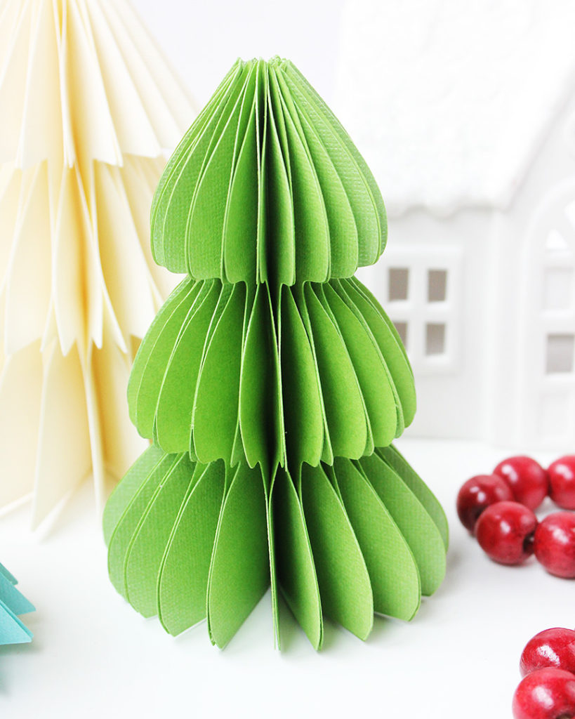 How to Make Paper Christmas Trees - Positively Splendid {Crafts, Sewing ...