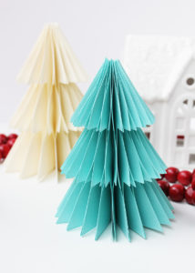 How to Make Paper Christmas Trees - Positively Splendid {Crafts, Sewing ...